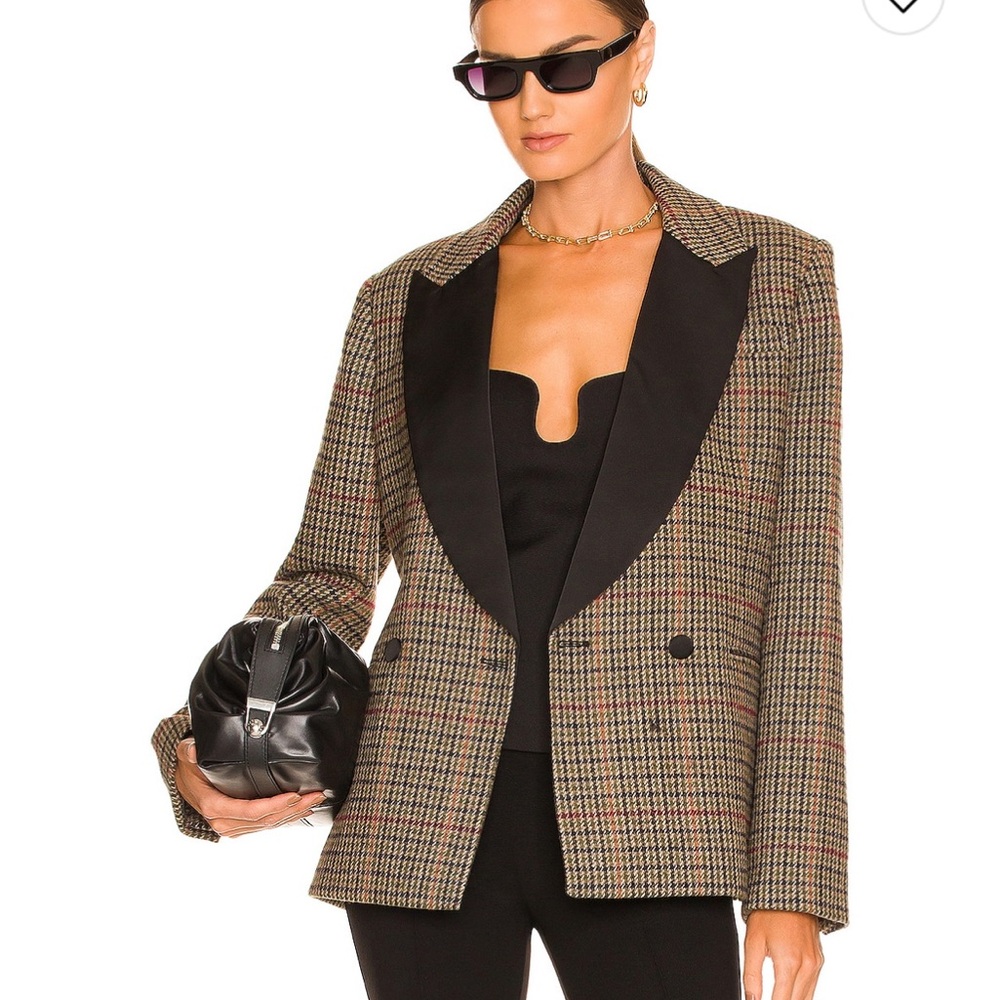 L’Academie plaid blazer